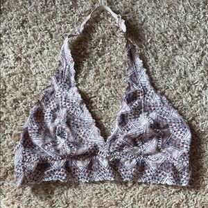 PINK Victoria's Secret Patterned Bralette